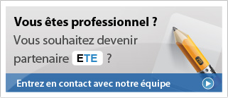 Vous êtes professionnel ? Vous souhaitez devenir partenaire ETE ?